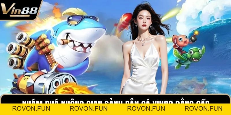 Bắn Cá VIN88 - Sân Chơi Săn Thưởng Đại Dương Xanh Biếc - rovon