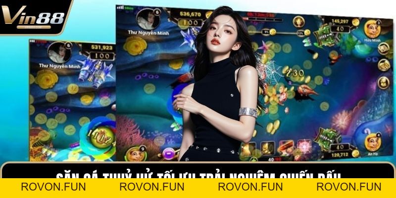 Bắn Cá Thủy Hử - Thăng Cấp Và Săn Thưởng Cực Hấp Dẫn - rovon